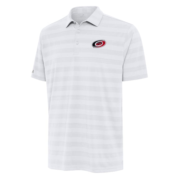 Men's Antigua White Carolina Hurricanes Tunnel Polo