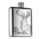thumbnail image 1 of Stainless Steel Wine Flask Hip Flask 6 Oz Deer Pattern Whiskey Pocket Whiskey Bottle Alcohol Bottle, 1 of 5