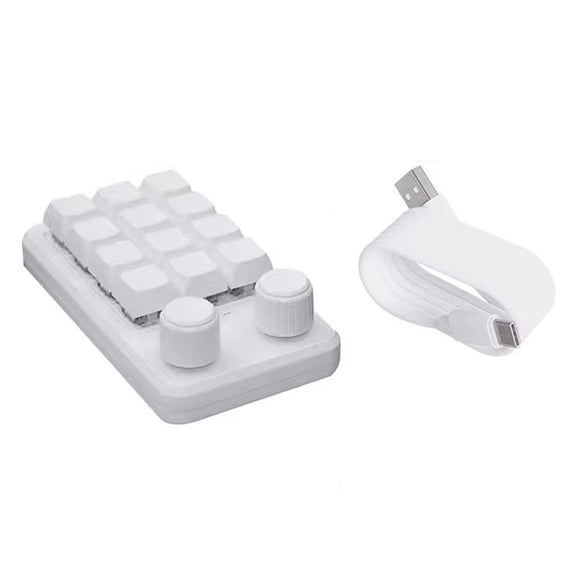 Programming Macro Custom Keyboard RGB Copy Paste Mini Game Mechanical Hotswap Macropad Bluetooth5.0 Wired