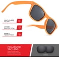 thumbnail image 3 of Gafas de sol polarizadas retro rebobinadas para hombres y mujeres - Gafas de sol clásicas con protección UV, 3 of 6