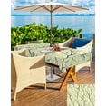 thumbnail image 5 of Fsddascl Vintage Botanical Outdoor Tablecloth - 60x102 Inch Rectangle Dining Table Cover, Summer Birds Spring Floral Waterproof Outdoor Table Cloth with Umbrella Hole & Zipper for Picnic/Patio/Party, 5 of 7