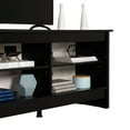 thumbnail image 4 of Madesa Media Console TV Stand Entertainment Center with 6 Shelves and Cable Management for 65, 75 Inch Television Living Room and Bedroom Modern Wooden - Black, 4 of 5