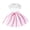 G10-Pink, variant on Rhuody Girls Summer Dress Sleeveless Floral Dresses Round Neck Solid Color Party Gown Classic Wear 2-3 Years Black