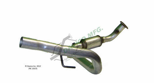 Davico Mfg Catalytic Converter P/N:19375 Fits select: 2002-2006 CADILLAC ESCALADE, 2002-2006 GMC YUKON