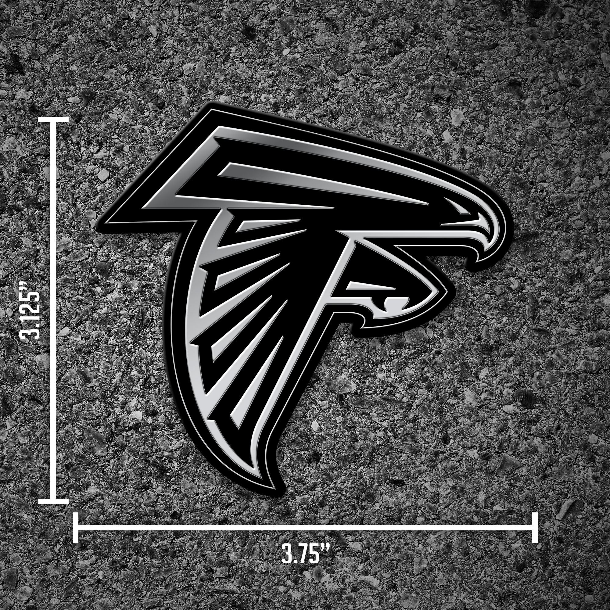 Falcons Molded Emblem