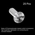 thumbnail image 3 of Unique Bargains M5x16mm Plastic Phillips Machine Screws, PC Flat Head Machine Bolts 25 Pack, 3 of 4