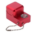thumbnail image 1 of Billiard Chalk Container Holder Pool Tip Chalks Box with Scuffer - Red, 3x3x4.5CM, 1 of 7