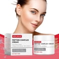 thumbnail image 2 of Crème Complexe de Peptides, Hydratant Visage Raffermissant Anti-Rides, Crème Hydratante Naturelle pour le Visage et le Cou, Rides Lisses, 2 of 4