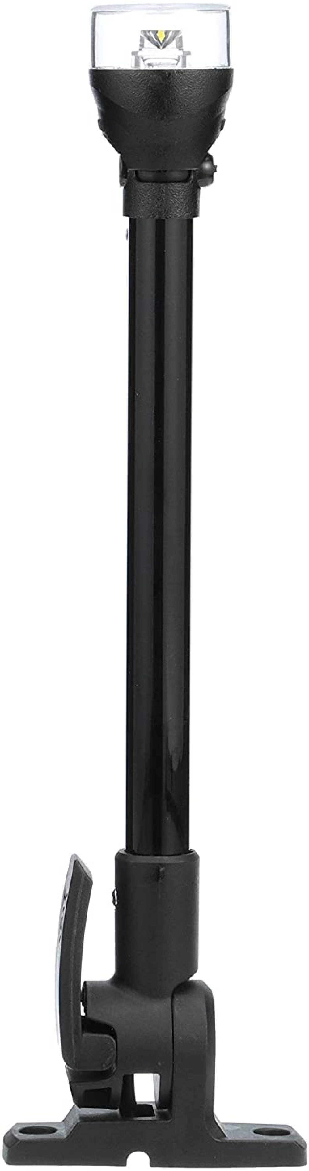 Attwood 5558P12A7 AllRound LED Fold Down Navigation Light Black Base