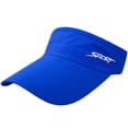 thumbnail image 2 of dianhelloya Sports Hat Empty Top Wide Brim Quick drying Moisture Absorption Sun Royal Blue, 2 of 8