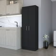 thumbnail image 7 of Newboti Furniture Black 5-Shelf Storage Pantry Cabinet 22361, 7 of 7