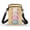 Axolotl Stacked Cute Style, variant on HELLHERO Women Crossbody Bag for Adult Outdoor Holiday Travel Axolotl Cherry Blossoms Cross Body Purse Double Layer