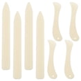 thumbnail image 1 of MasteelfCA 8pcs Bone Folder Tool Plastic Bone Folder Paper Creaser for Paper Crafts Bookbinding, 1 of 8