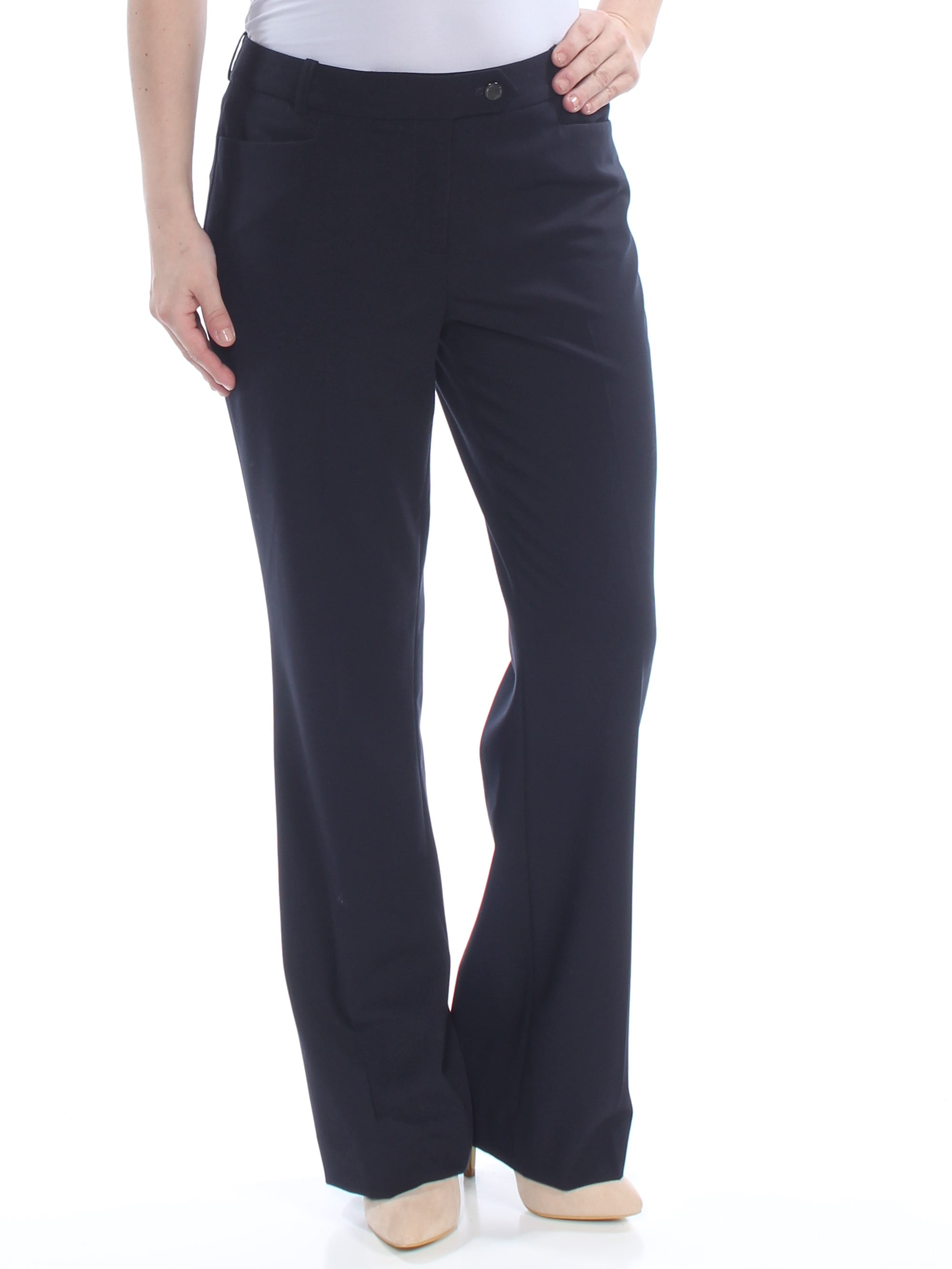 navy flare pants