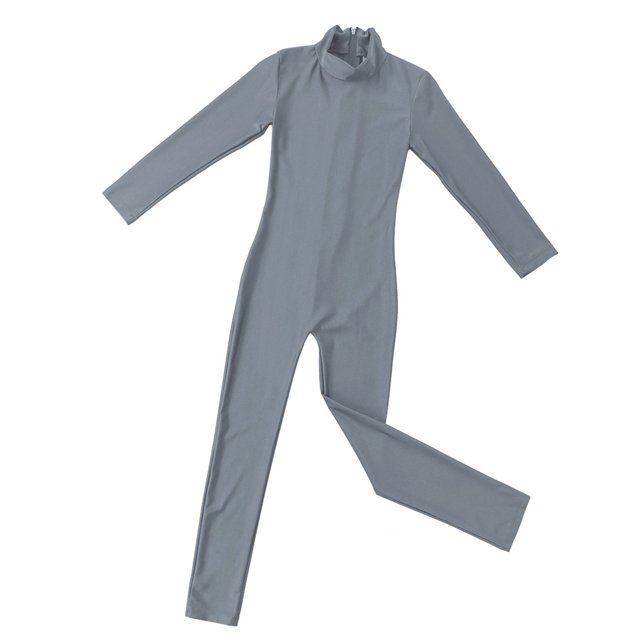 Miaeowve Ensemble de Danse Ballet à Col Roulé Manches Longues pour Enfants Filles Garçons 5TG