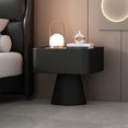 thumbnail image 4 of Mesita de noche ligera de lujo con garra de gato, crema de piel, viento, totalmente de madera maciza, Retro, Simple, moderna, mesita de noche pequeña, 4 of 4