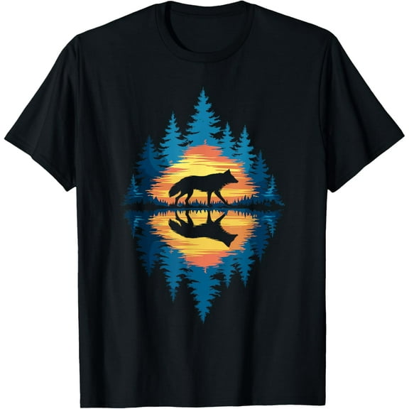 Exquisite and comfortable-Wolf Forest Nature Wildlife Outdoor Men Women Kids Boys T-Shirt