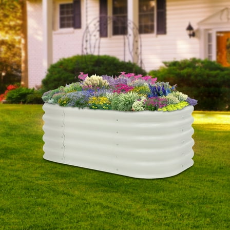 Raised Garden Bed for Gardens, Courtyards, Balconies for Growing Vegetables, Herbs, Flowers, and More