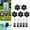 Black, variant on Accessories 10 Pack Garden Flag Rubber Stoppers and Anti-Wind Clips - Durable & Weather Resistance for 5 Garden Flag Poles Stands - 10 Pieces Set