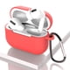 thumbnail image 4 of Funda protectora para auriculares Airpods Pro compatible con Bluetooth (rojo), 4 of 6