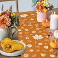 thumbnail image 4 of It‘s Fall Cotton Linen Table Runner, Washable Table Runners for Kitchen, Dining Room, Holiday, Home Party Table Decor, 13x120 Inches, 4 of 9