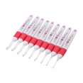 thumbnail image 1 of 9 Pcs LED Crochet Hooks Set Knitting Smooth Needles Tools Ergonomic Handle Hooks(White handle), 1 of 5