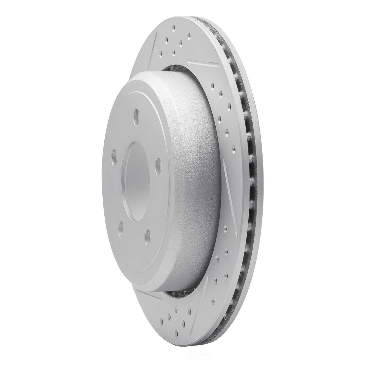 Dynamic Friction Company 830-56020L DFC Geoperformance Rotor - Drilled and Slotted