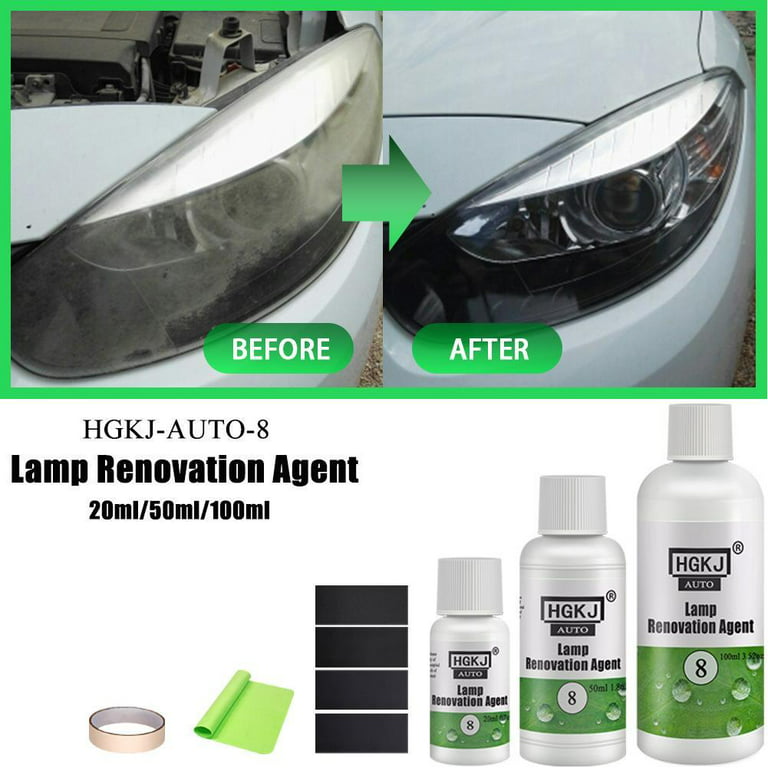  RJDJ Powerful Advance Headlight Repair Agent, Innovative  Headlight Repair Polish, Meguiars Headlight Coating, Car Headlight Repair  Fluid, Car Headlight Restoration Kit (20ml, 6pcs) : Automotive