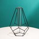 thumbnail image 1 of Florero , maceta de , terrario, soporte geométrico de Metal, florero de , Estilo 2 Negro Macarena jarrón hidropónico, 1 of 7