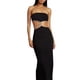 thumbnail image 3 of VISgogo Vestido con hombros descubiertos para mujer, sin mangas, con abertura en la espalda, con abertura en la cadera, ajustado, informal, elegante, ropa de una pieza VISgogo moda, 3 of 6