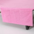 thumbnail image 4 of Muka Cotton Beach Pool Lounge Chair Cover Terry Bath Towel with Side Pockets, 29" x 85"-Pink, 4 of 7