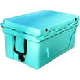 thumbnail image 2 of 65QT Multifunction Outdoor Camping Coolers, Portable Cooler with Wheels and Heavy Duty Handle, Ice Chests and Coolers for Camping, Fishing, Travel, Beach, 2 of 9