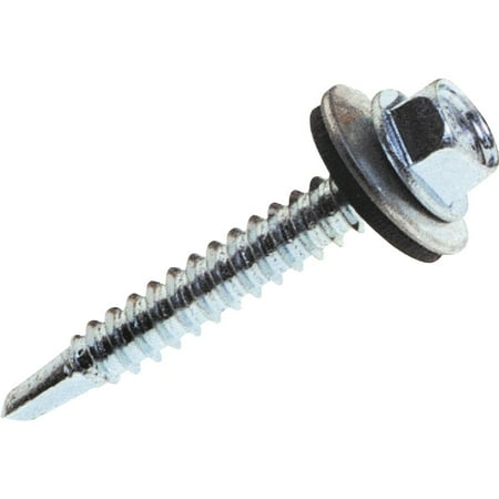 

Grip-Rite #10 - #16 X 1 - 1/2 In. Metal To Wood Hex Washer Head Screw (425 Ct.)