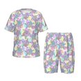 thumbnail image 1 of Balery Sea Turtles Conjunto de Pijama Infantil de Manga Corta con Estampado – Ropa de Dormir de Algodón Suave-4X-Large, 1 of 6