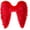 Red, variant on Gupgi Women Angel Wings Solid Color Feather Wings Fancy Cosplay Costume Accessories Halloween Theme Party Props 