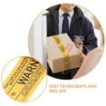 thumbnail image 6 of Raindrops Warning Packaging tape for Home Use Yellow OPP Material Easy to Apply and Peel 1 Roll, 6 of 8