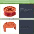 thumbnail image 3 of ZPAQI Auto Feed Spool Line String Grass Trimmer Lawn Mower Thread Spool With Coil Cap, 3 of 13