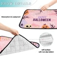 thumbnail image 4 of RMDQTR 3Pack Set of Small Pet Potty Pads Reusable Ultra-Absorbent Pet Training Pads Leak-Proof Pet Pads Happy Halloween on Pink, 4 of 7