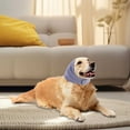 thumbnail image 3 of Dog Calming Hoodie Ear Wrap No Shake Head Cover for Anxiety Hematoma Grooming Noise Reduction Pet Clothes Windproof Snood, 3 of 5