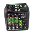 thumbnail image 2 of Mezclador de 4 canales CUTICAT consola mezcladora de sonido profesional Digital verde, 2 of 8