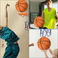thumbnail image 5 of Curpgiee Soundless Basketball Dribbling Indoor Foam Quiet Bounce Training Ball Indoor Lightweight Indoor Training Ball for Easter Thanksgiving Birthday richly, 5 of 9