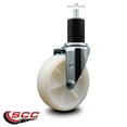 thumbnail image 2 of 5 Inch Nylon Wheel Swivel 1-3/4 Inch Expanding Stem Caster SCC, 2 of 2