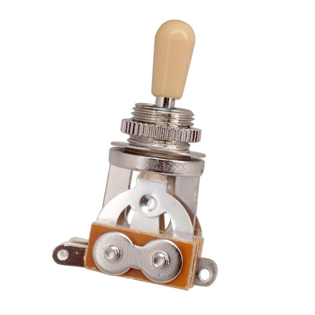 Selector de guitarra de 3 vías interruptor de palanca de pastilla con tapa de punta interruptor de piezas de pastillas Hugtrwg Para estrenar