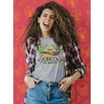 thumbnail image 2 of Cinco De Mayo Maracas W Hat Shaped T-Shirt Women -Image by Shutterstock, Female Medium, 2 of 4