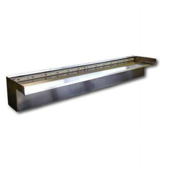 Anjon Manufacturing SSNF36CC Stainless Steel Color Changing Spilway with Remote44; 36 in.
