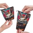 thumbnail image 3 of Xecao Vibrant Bunny Ride Print Telescopic Pencil Bag Pen Holder Pop Up Stationery Case Stand-up Retractable Transformer Bag Standing Organizer, 3 of 6