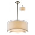 thumbnail image 1 of Z-Lite Sedona 3 Light Convertible Pendant in Brushed Nickel, 1 of 1