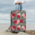 thumbnail image 7 of Rateoe Rose Flowers Printed Luggage Cover, Suitcase Protector Fits 18-32 Inch Luggage-Medium, 7 of 7