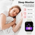 thumbnail image 2 of Smart Watch Fits for Android and iPhone 1.96'' Smartwatch for Men Women 110+ Sports Modes Fitness Tracker with Answer Make Calls/Message Reminder, IP68 Waterproof for Gift (Sliver), 2 of 7