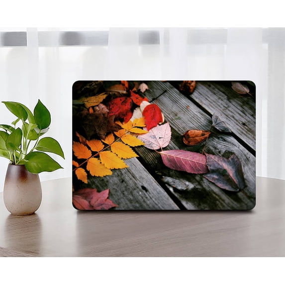KSK KAISHEK Hard Shell Cover Only Compatible MacBook Pro 13" with Retina Display Touch Bar + Black Keyboard Cover Model: A1706&A1708&A1989&A2159&A2251&A2289&A2338 M1 (Plants series 0326)